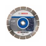 Bosch Diamanttrennscheibe Standard for Stone, 230 x 22,23 x 2,3 x 10 mm, 10er-Pack #2608603238