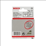 Bosch Schmalrückenklammer Typ 55, geharzt 6 x 1,08 x 28 mm, 1000er-Pack #1609200375