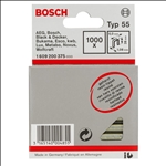 Bosch Schmalrückenklammer Typ 55, geharzt 6 x 1,08 x 28 mm, 1000er-Pack #1609200375