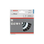 Bosch Kegelbürste, 115 mm, gezopfter Stahldraht #2608622058