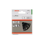 Bosch Topfbürste 75 mm, gezopfter rostfreier Stahldraht #2608622060