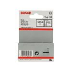 Bosch Flachdrahtklammer Typ 51, 10 x 1 x 6 mm, 1000er-Pack #2609200200