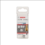 Bosch Stufenbohrer HSS-TiN, 4 - 20 mm, 8 mm, 75 mm, 9 Stufen #2608597526