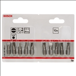 Bosch Schrauberbit Extra-Hart S 1,2 x 8,0, 25 mm, 10er-Pack #2607001469