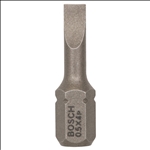 Bosch Schrauberbit Extra-Hart S 0,5 x 4,0, 25 mm, 25er-Pack #2607001458