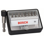 Bosch 8+1-tlg. Schrauberbit-Set, Robust Line, S PH, Extra Hard-Ausführung #2607002560