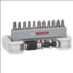 Bosch 11-tlg. Schrauberbit-Set inklusive Bithalter, PH, PZ, T, S, 25 mm #2608522130