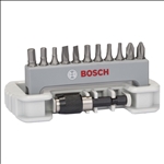 Bosch 11-tlg. Schrauberbit-Set inklusive Bithalter, PH, PZ, T, S, HEX, 25 mm #2608522131