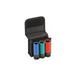 Bosch 3-teiliges Steckschlüssel-Set, 17/19/21 mm #2608551102