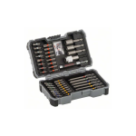 Bosch 43-teiliges Set mit Schrauberbits und Steckschlüsseln, Extra Hard Schrauberbit Mixed, PH, PZ, 