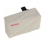 Bosch Staubbeutel mit Adapter für Handhobel, Gewebe, passend zu GHO 3-82 #1605411022
