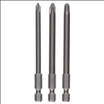 Bosch Schrauberbit-Set Extra-Hart, 3-teilig, PH1, PH2, PH3, 152 mm #2607001758
