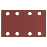 Bosch Schleifblatt C430, 80 x 133 mm, 120, 8 Löcher, Klett, 10er-Pack #2608605281