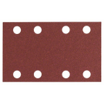 Bosch Schleifblatt C430, 80 x 133 mm, 120, 8 Löcher, Klett, 10er-Pack #2608605281