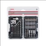 Bosch 35-teiliges Set mit Bohrern+Schrauberbits, CYL-3, Extra Hard, PH, PZ, SL, H, T #2607017326