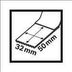 Bosch BIM Tauchsägeblatt AIZ 32 AB, Metal, 50 x 32 mm, 10er-Pack #2608664475