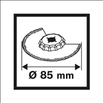 Bosch Carbide-RIFF Segmentsägeblatt ACZ 85 RT3, 85 mm, 10er-Pack #2608664484