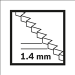 Bosch HCS Tauchsägeblatt PAIZ 32 EPC Wood, 60 x 32 mm, 1er-Pack #2608662561