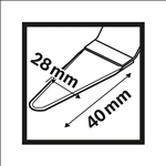 Bosch HCS Universalfugenschneider AIZ 28 SC, 40 x 28 mm, 10er-Pack #2608664489