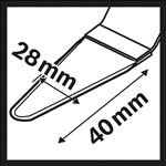 Bosch HCS Universalfugenschneider AIZ 28 SC, 40 x 28 mm, 10er-Pack #2608664489