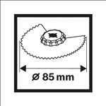 Bosch HCS Segmentsägeblatt ACZ 85 EC Wood, 85 mm, 1er-Pack #2608661643
