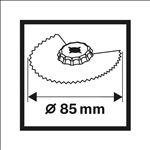 Bosch HCS Segmentsägeblatt ACZ 85 EC Wood, 85 mm, 10er-Pack #2608664483