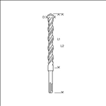 Bosch Hammerbohrer plus-3, 7x150x210mm 10 Stk. #2608831114