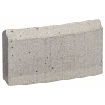 Bosch Segmente für Diamantnassbohrkronen1 1/4Zoll UNC Best for Universal 8, 11,5mm,142 #2608601423