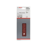 Bosch Schleifblatt C430, 93 x 230 mm, 2x40, 3x80, 3x120, 2x180, 8 Löcher, 10er-Pack #2608608X98