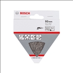 Bosch Polierfilz für Dreieckschleifer und Multi-Cutter, hart, Klett, 93 mm #2608613016