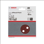 Bosch Schleifblatt C430, 115 mm, 40, 8 Löcher, Klett, 5er-Pack #2608605103