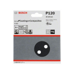 Bosch Schleifblatt BfCC,125mm,K120,5x #2608605117