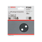 Bosch Schleifblatt BfCC,125mm,K240,5x #2608605119