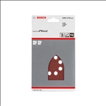 Bosch Schleifblatt C430, 100 x 170 mm, 60, 120, 240, 8 Löcher, Klett, 6er-Pack #2608605186