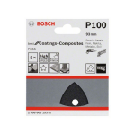 Bosch Schleifblatt BfCC,93mm,K100,5x #2608605193