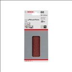 Bosch Schleifblatt C430, 80 x 133 mm, 60, 8 Löcher, Klett, 10er-Pack #2608605279