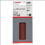Bosch Schleifblatt C430, 80 x 133 mm, 180, 8 Löcher, Klett, 10er-Pack #2608605282