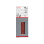 Bosch Schleifblatt C430, 93 x 230 mm, 40, 8 Löcher, gespannt, 10er-Pack #2608605294