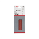 Bosch Schleifblatt C430, 93 x 230 mm, 120, 8 Löcher, gespannt, 10er-Pack #2608605298