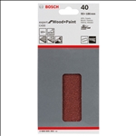 Bosch Schleifblatt C430, 93 x 186 mm, 40, 8 Löcher, 10er-Pack #2608605302