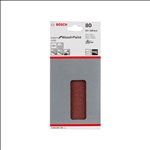 Bosch Schleifblatt C430, 93 x 186 mm, 80, 8 Löcher, 10er-Pack #2608605304