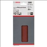 Bosch Schleifblatt C430, 93 x 186 mm, 180, 8 Löcher, 10er-Pack #2608605308