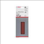 Bosch Schleifblatt C430, 93 x 230 mm, 80, ungelocht, gespannt, 10er-Pack #2608605312