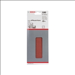 Bosch Schleifblatt C430, 93 x 230 mm, 180, ungelocht, gespannt, 10er-Pack #2608605314