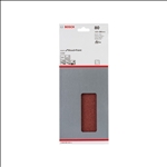 Bosch Schleifblatt C430, 115 x 280 mm, 80, ungelocht, gespannt, 10er-Pack #2608605324