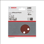 Bosch Schleifblatt C430, 115 mm, 240, 8 Löcher, Klett, 5er-Pack #2608605657