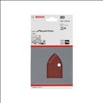 Bosch Schleifblatt C430, 100 x 170 mm, 80, 4 Löcher, Klett, 5er-Pack #2608607429