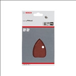 Bosch Schleifblatt C430, 100 x 170 mm, 180, 4 Löcher, Klett, 5er-Pack #2608607431