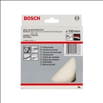 Bosch Lammwollhaube für Exzenterschleifer, 130 mm, Klett, 1er-Pack #2608610001