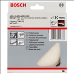 Bosch Lammwollhaube für Exzenterschleifer, 130 mm, Klett, 1er-Pack #2608610001
